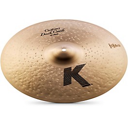 Zildjian K Custom Dark Crash Cymbal 20 in. Zildjian K Custom Dark Crash Cymbal 16 in.