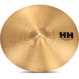 SABIAN HH Series Medium Thin Crash Cymbal 16 in. SABIAN HH Series Medium Thin Crash Cymbal 16 in.