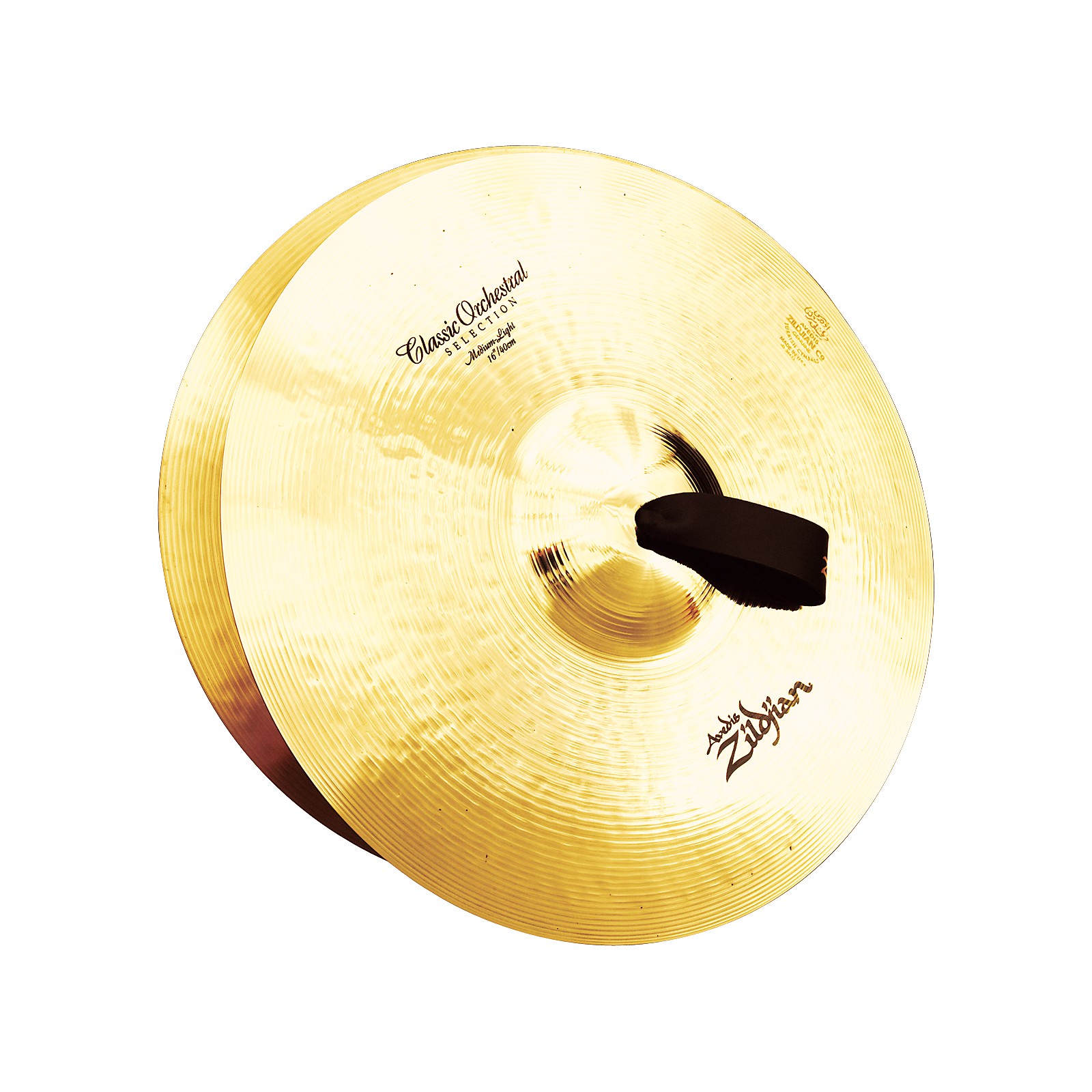 Zildjian A Classic Orchestral Medium Light Crash Cymbal Pair 18 in