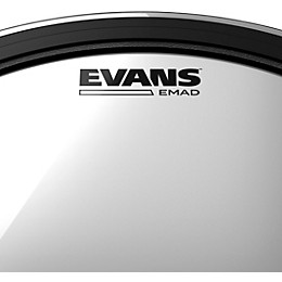 EVANS EMAD Clear Batter Bass Drum Head 20 in.