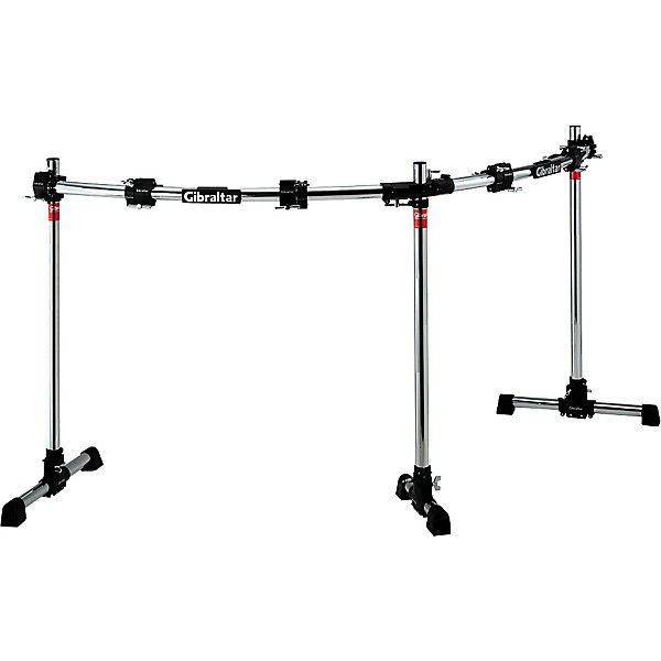 Open Box Gibraltar GRS-850DBL Road Series Curved Double Bass Drum Rack Level 1