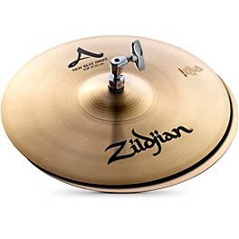 Zildjian A Series New Beat Hi-Hat Cymbal Pair 14 in. Zildjian A Series New Beat Hi-Hat Cymbal Pair 13 in.