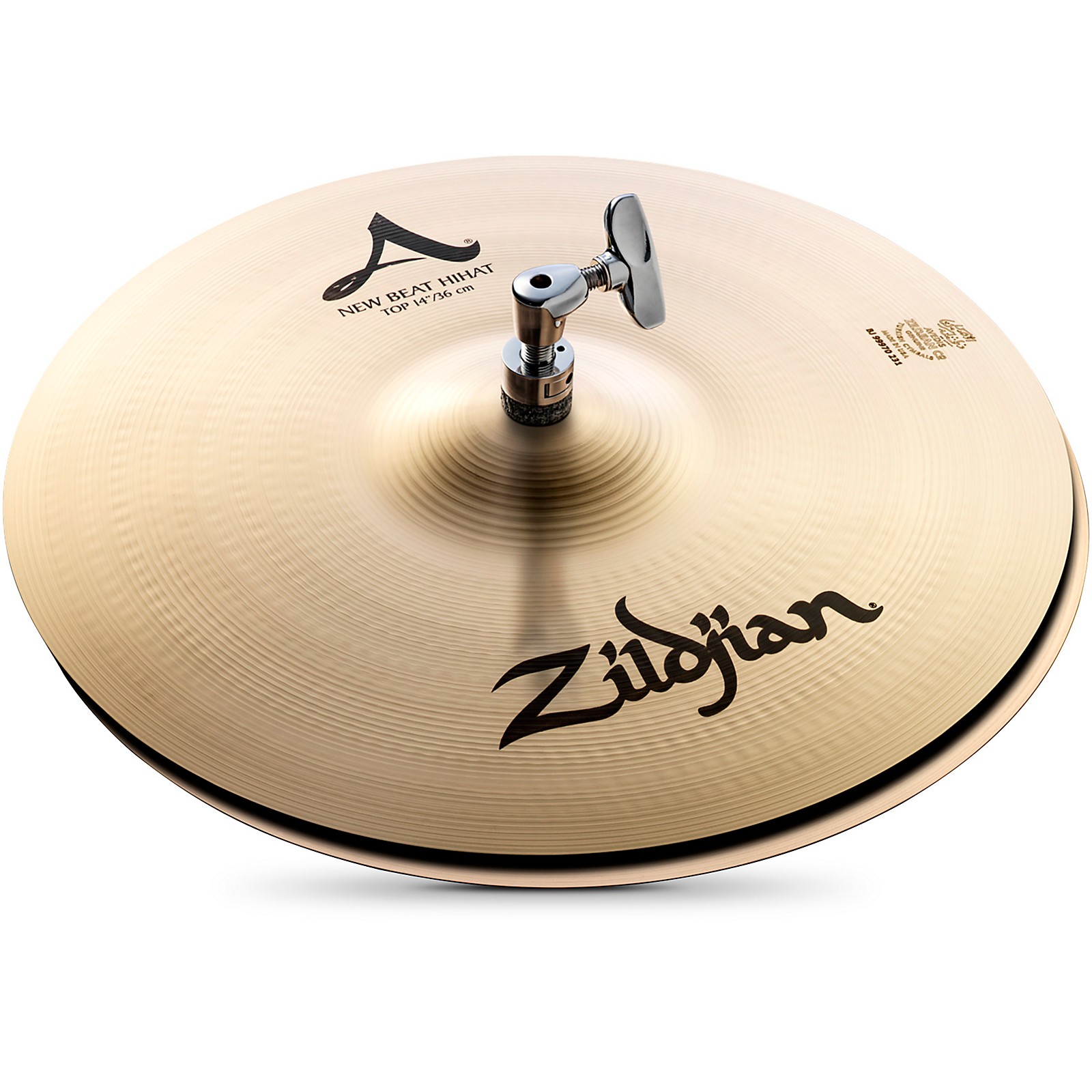 Zildjian A Series New Beat Hi-Hat Cymbal Pair 14 in