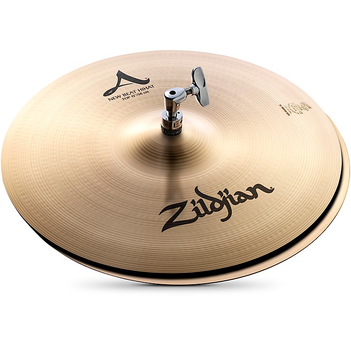 Zildjian A Series New Beat Hi-Hat Cymbal Pair 15 in. | Guitar Center