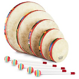 Remo Kid's Percussion Rain Forest Hand Drum Set