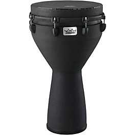 Remo Mondo Designer Series Key-Tuned Djembe Multi-Mask... Remo Mondo Designer Series Key-Tuned Djembe Black Earth 25 x 14 in.