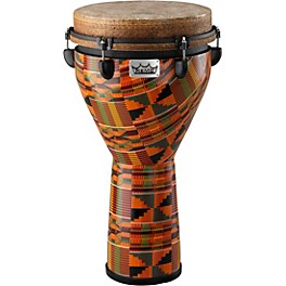 Remo Mondo Designer Series Key-Tuned Djembe Multi-Mask ... Remo Mondo Designer Series Key-Tuned Djembe Kintekloth 12 x 24 in.