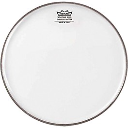 Remo Weather King Clear Emperor Batter Drum Head 12 in. Remo Weather King Clear Emperor Batter Drum Head 15 in.