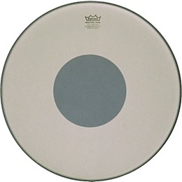 Remo Controlled Sound Smooth White with Black Dot Bass Drum 22 in.