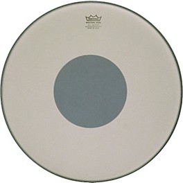 Remo Controlled Sound Smooth White with Black Dot Bass Drum 22 in.