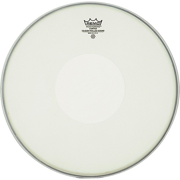 Remo Controlled Sound Coated Dot Top Snare Batter 14 in.