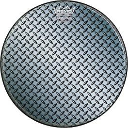 Remo Custom Diamond Plate Graphic Bass Drum Head 22 in. Remo Custom Diamond Plate Graphic Bass Drum Head 20 in.