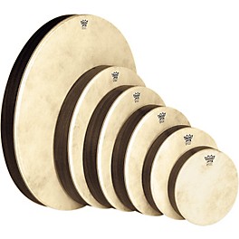 Remo Fiberskyn Frame Drum Walnut 2.5x16 Remo Fiberskyn Frame Drum Walnut Set Of 6 8-22 in.