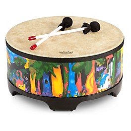 Remo Kids Percussion Gathering Drum 22 x 7-1/2 in. Remo Kids Percussion Gathering Drum 8 x 16 in.