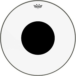 Remo Controlled Sound Clear With Black Dot Bass Drum Head... Remo Controlled Sound Clear With Black Dot Bass Drum Head 22 in.