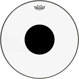 Remo Controlled Sound Clear with Black Dot Bass Drum Head 18 in.