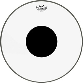 Remo Controlled Sound Clear With Black Dot Bass Drum Head... Remo Controlled Sound Clear With Black Dot Bass Drum Head 18 in.