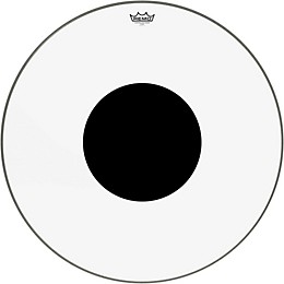 Remo Controlled Sound Clear with Black Dot Bass Drum Head 28 in.