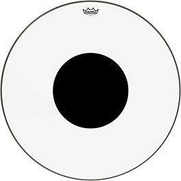 Remo Controlled Sound Clear With Black Dot Bass Drum Head... Remo Controlled Sound Clear With Black Dot Bass Drum Head 28 in.