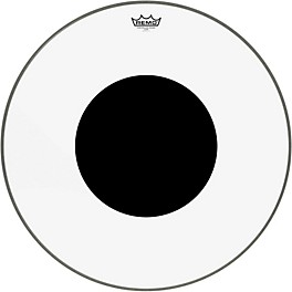 Remo Controlled Sound Clear With Black Dot Bass Drum Head... Remo Controlled Sound Clear With Black Dot Bass Drum Head 26 in.