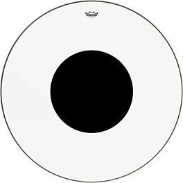 Remo Controlled Sound Clear With Black Dot Bass Drum Head... Remo Controlled Sound Clear With Black Dot Bass Drum Head 36 in.