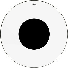 Remo Controlled Sound Clear With Black Dot Bass Drum Head... Remo Controlled Sound Clear With Black Dot Bass Drum Head 40 in.