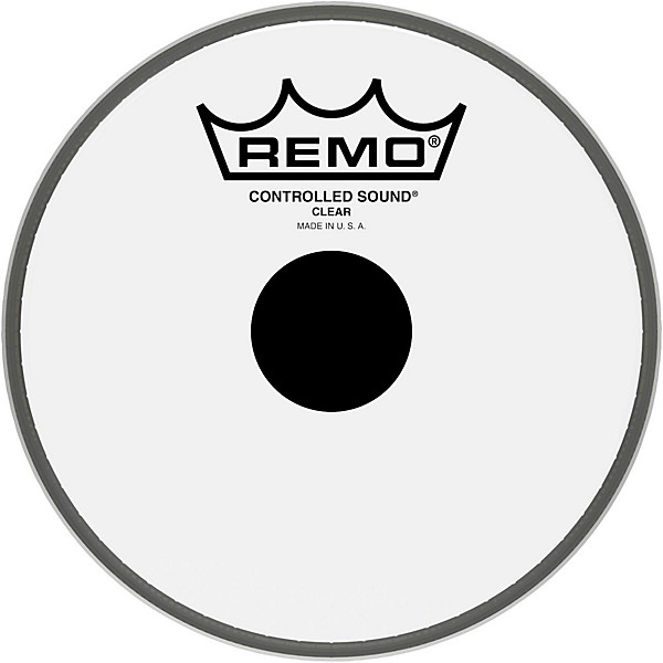 Remo Controlled Sound Black Dot Batter Head 6 in.