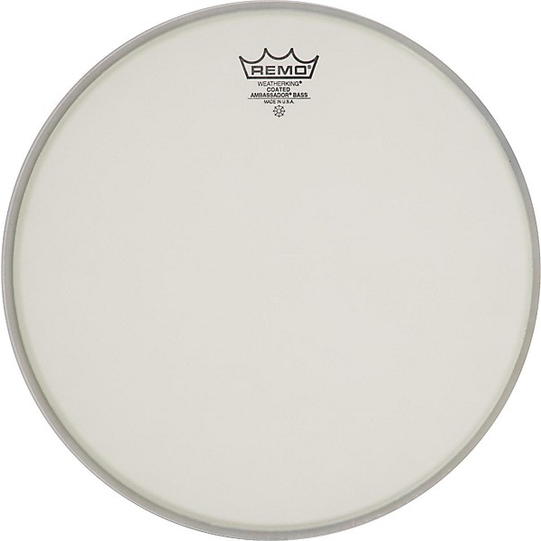Remo Ambassador Coated Bass Drum Heads 18 in.