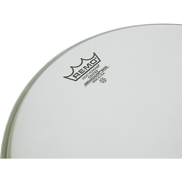 Remo Ambassador Coated Bass Drum Heads 24 in.