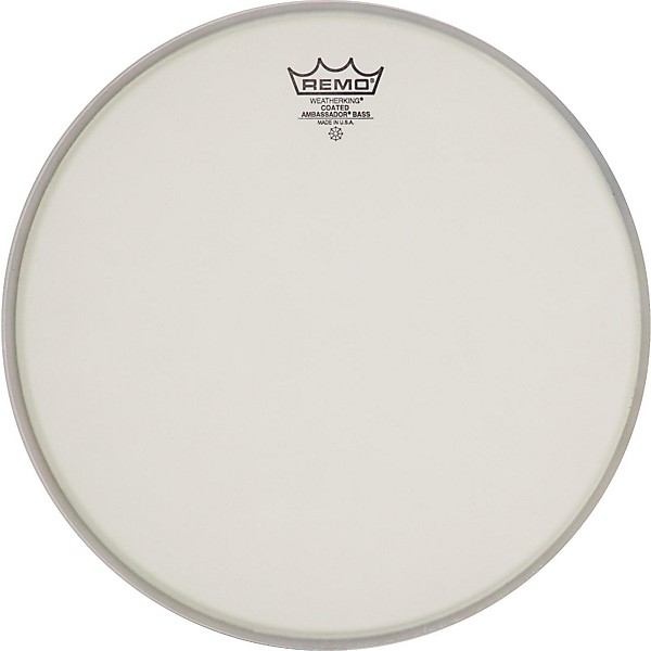 Remo Ambassador Coated Bass Drum Head 26 in.