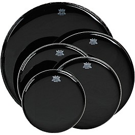 Remo Ebony Ambassador Drum Head 13 in. Remo Ebony Ambassador Drum Head 15 in.