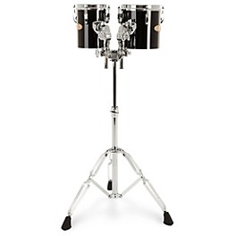 Pearl PTE0608 8" x 6"/8" x 8" Concert Tom Set Midnight Black