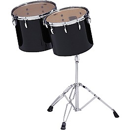 Pearl PTE1314 13" x 11"/14" x 12" Concert Tom Set Midnight Black