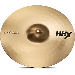 SABIAN HHX Evolution Series Crash Cymbal 17 in. SABIAN HHX Evolution Series Crash Cymbal 16 in.