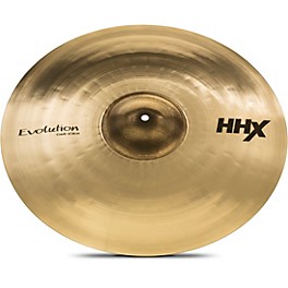 SABIAN HHX Evolution Series Crash Cymbal 17 in. SABIAN HHX Evolution Series Crash Cymbal 19 in.