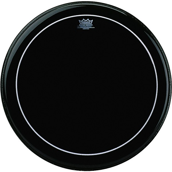 Remo Ebony Pinstripe Tom Head 20 in.