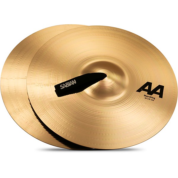SABIAN AA Marching Band Cymbals 16 in. Brilliant Finish | Guitar