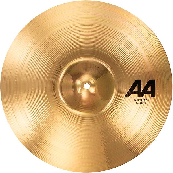 SABIAN AA Marching Band Cymbals 16 in. Brilliant Finish