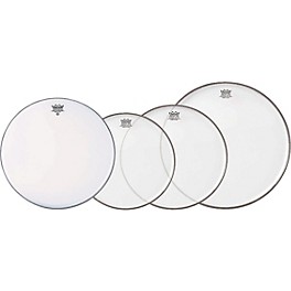 Remo Clear Emperor Standard Pro Pack with Free 14 in. Coated Emperor Snare Drum Head