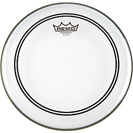 Remo Powerstroke 3 Clear Batter Drum Head 18 in. Remo Powerstroke 3 Clear Batter Drum Head 12 in.