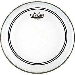 Remo Powerstroke 3 Clear Batter Drum Head 12 in. Remo Powerstroke 3 Clear Batter Drum Head 15 in.