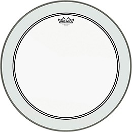 Remo Powerstroke 3 Clear Bass Drum Head With Impact Patch 20 in.