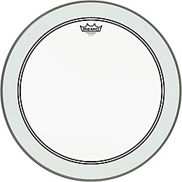 Remo Powerstroke 3 Clear Bass Drum Head With Impact Patch 22 in.