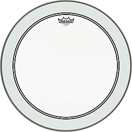 Remo Powerstroke 3 Clear Bass Drum Head With Impact Patch... Remo Powerstroke 3 Clear Bass Drum Head With Impact Patch 22 in.