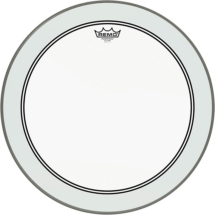 Remo Powerstroke 3 Coated Bass Drum Heads 