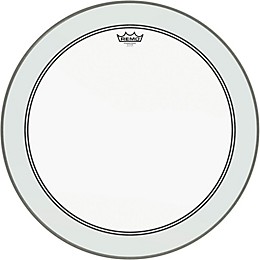 Remo Powerstroke 3 Clear Bass Drum Head With Impact Patch 24 in.
