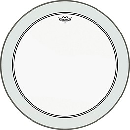 Remo Powerstroke 3 Clear Bass Drum Head With Impact Patch... Remo Powerstroke 3 Clear Bass Drum Head With Impact Patch 24 in.