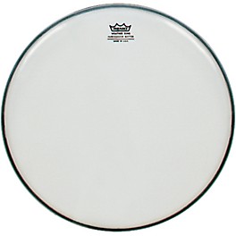 Remo Smooth White Ambassador Batter Drumhead 16 in. Remo Smooth White Ambassador Batter Drumhead 12 in.