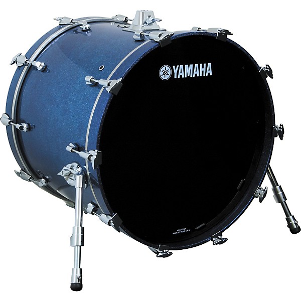 Yamaha Absolute Maple Nouveau Bass Drum Blue Sparkle 22 x 18 in.