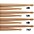 Promark Natural Hickory Drum Sticks Nylon 747 Promark Natural Hickory Drum Sticks Nylon 2B